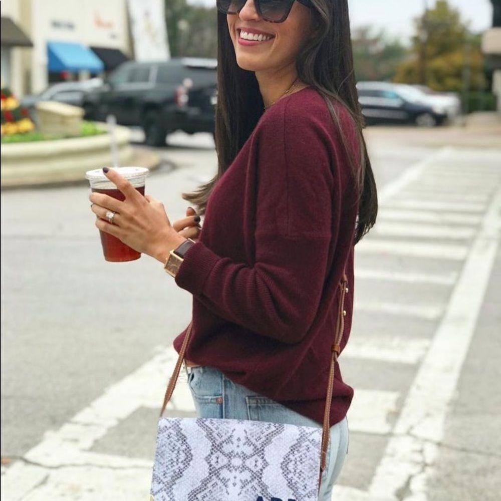 Barrington Gifts Catherine Crossbody Leather Patch Edition